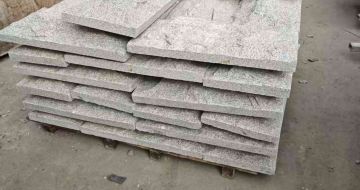 蚌埠芝麻白蘑菇石，自然面