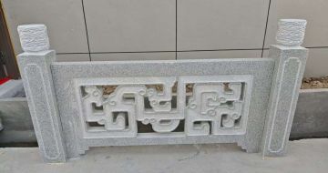 蚌埠芝麻白河道栏杆 桥栏杆