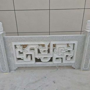 蚌埠芝麻白河道栏杆 桥栏杆
