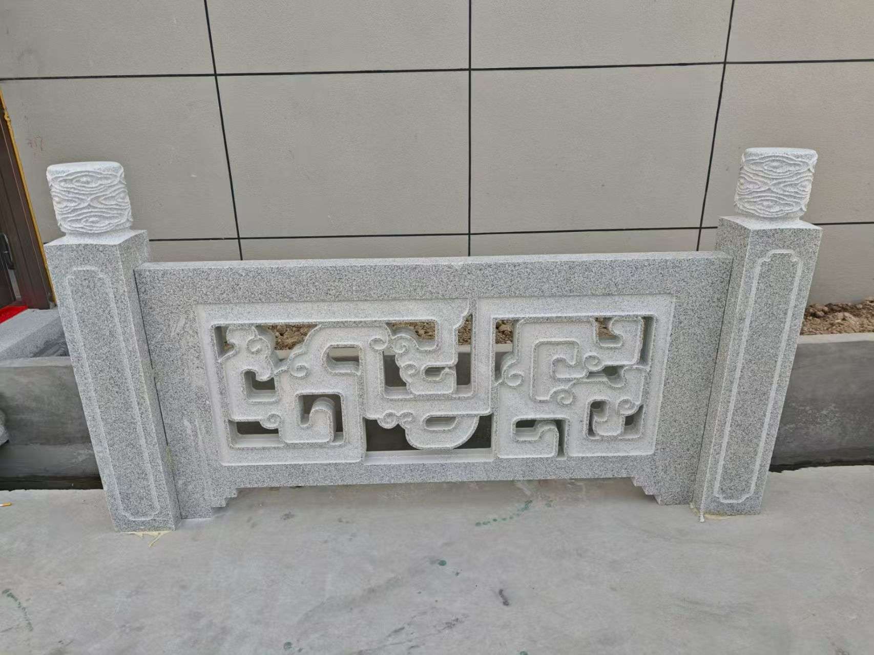 蚌埠芝麻白河道栏杆 桥栏杆