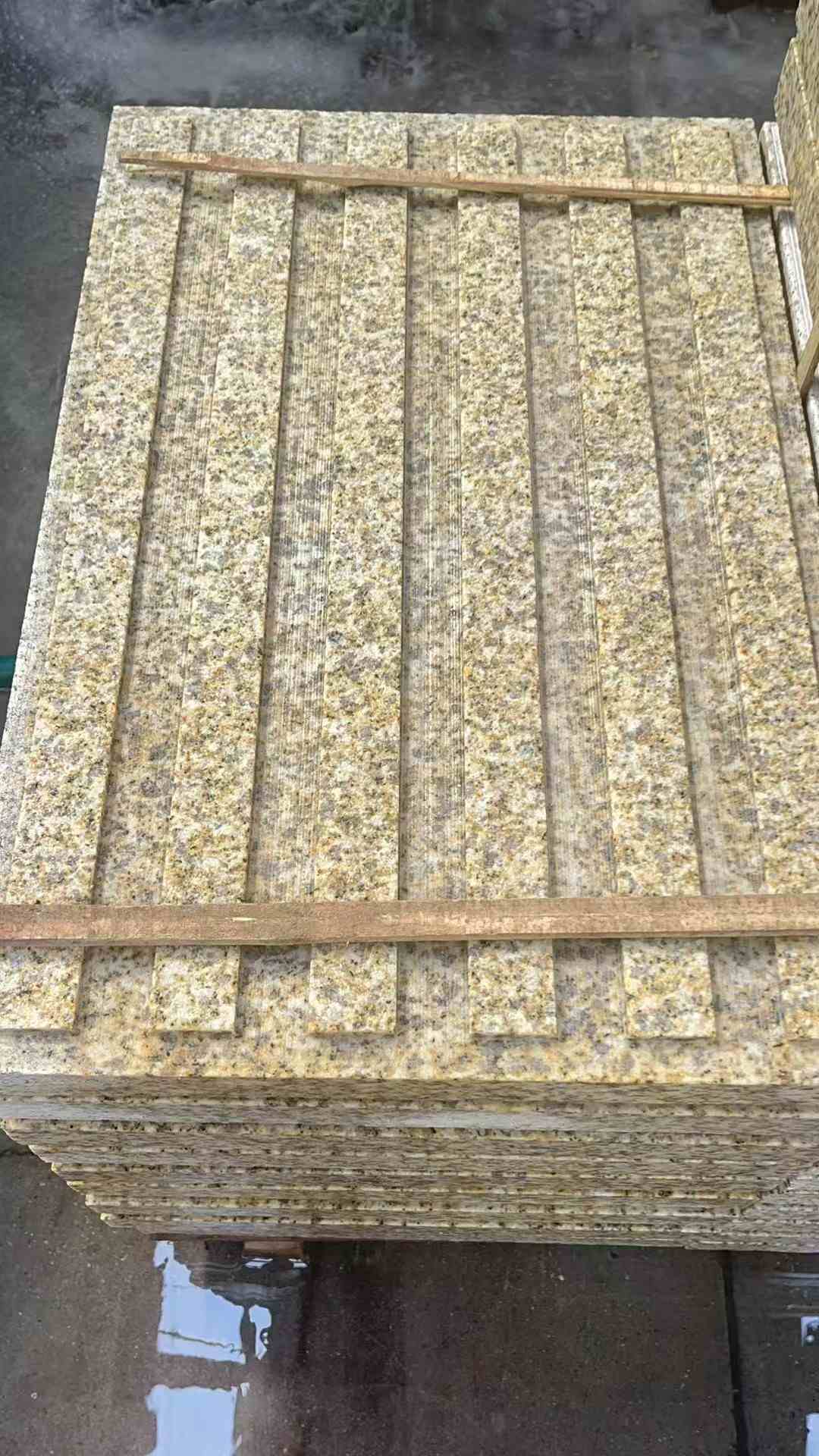蚌埠黄金麻盲道 石材盲道