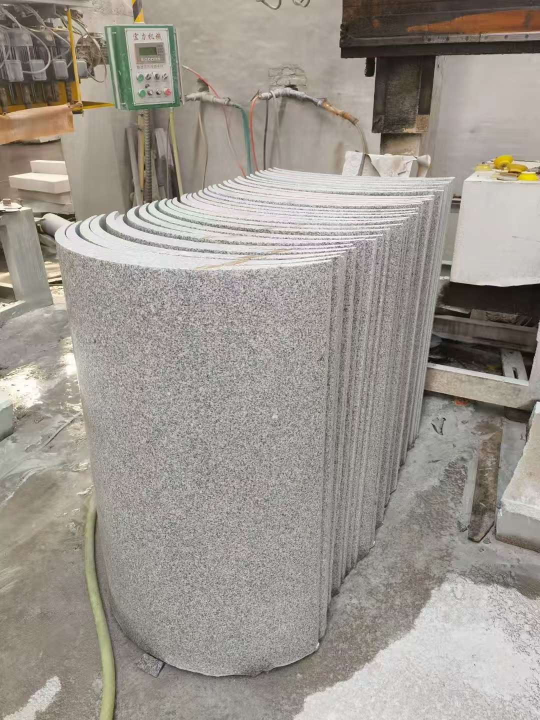 蚌埠芝麻白柱皮 圆柱